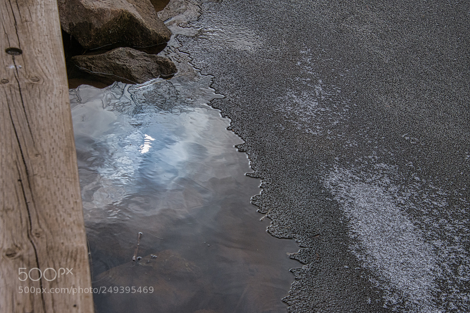 Nikon D7200 sample photo. The edge of winter photography