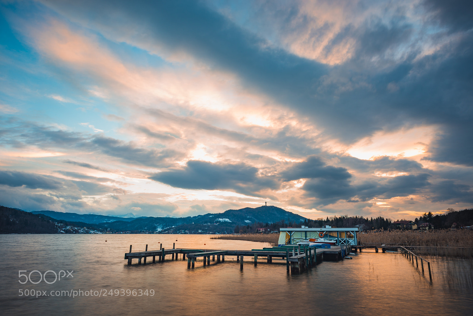 Nikon D610 sample photo. Sundown @ wörthersee photography