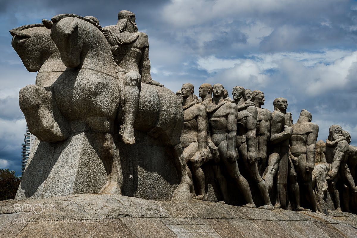 Nikon D3200 sample photo. Ibirapuera s park monumento photography