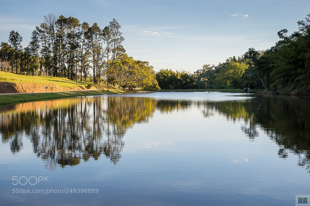 Nikon D3200 sample photo. Reflexo na fazenda em photography