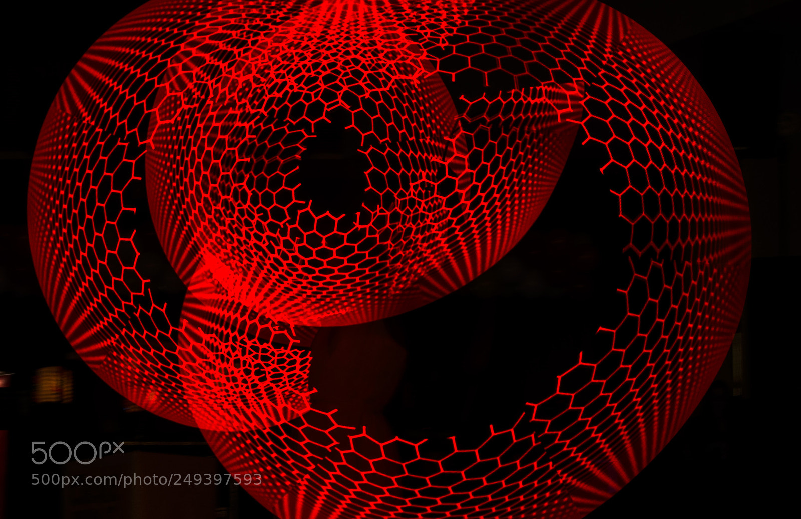 Nikon D7000 sample photo. Red light show photography