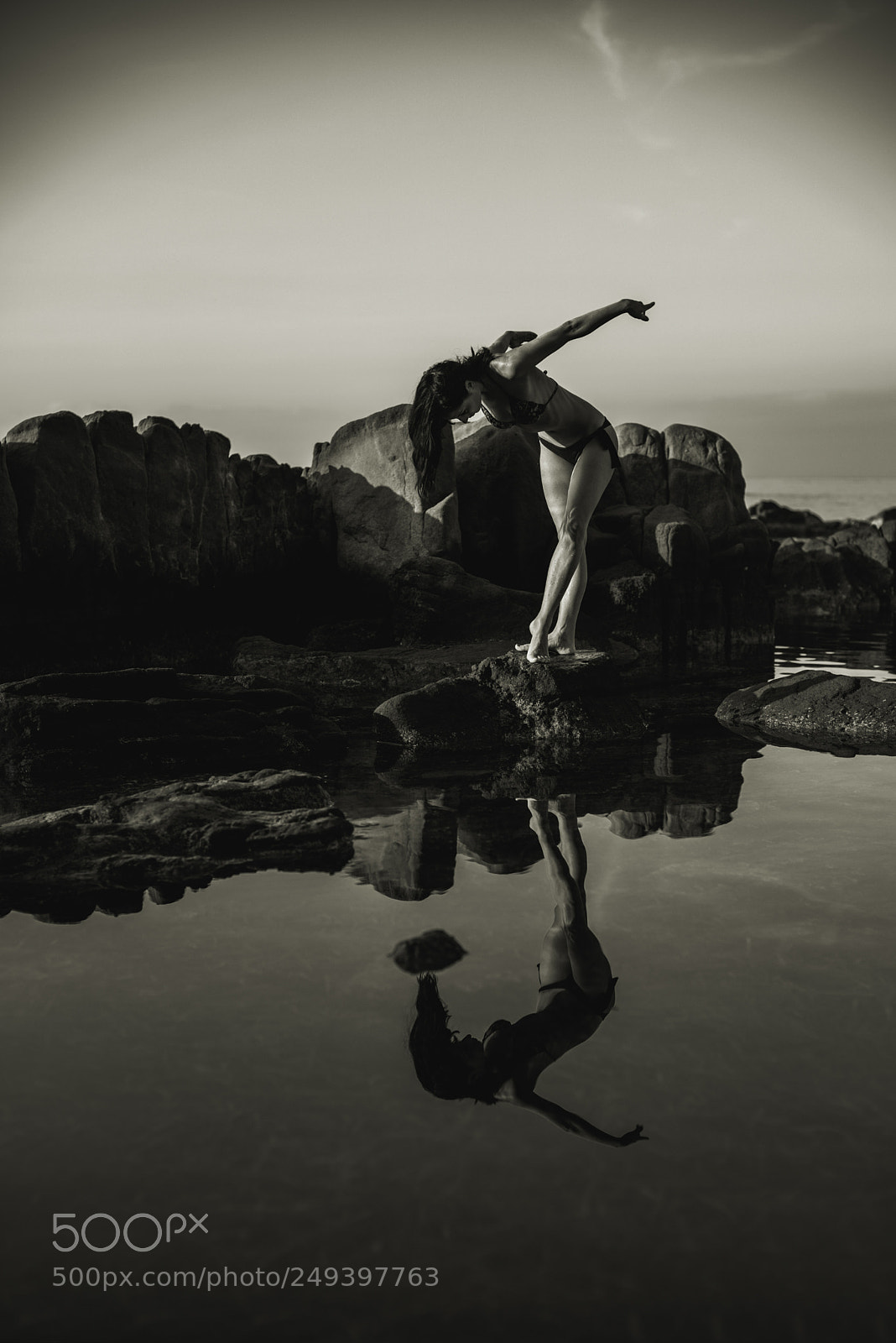 Nikon D600 sample photo. Mirrored model photography