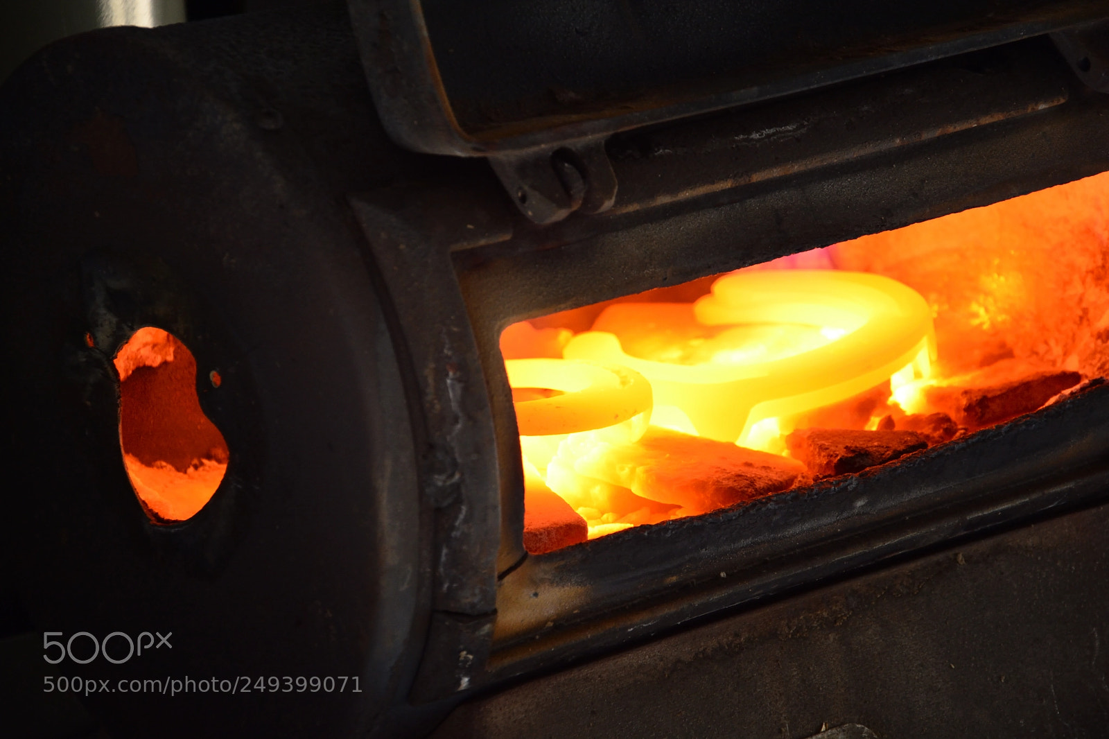 Nikon D5200 sample photo. Blachsmith at work photography