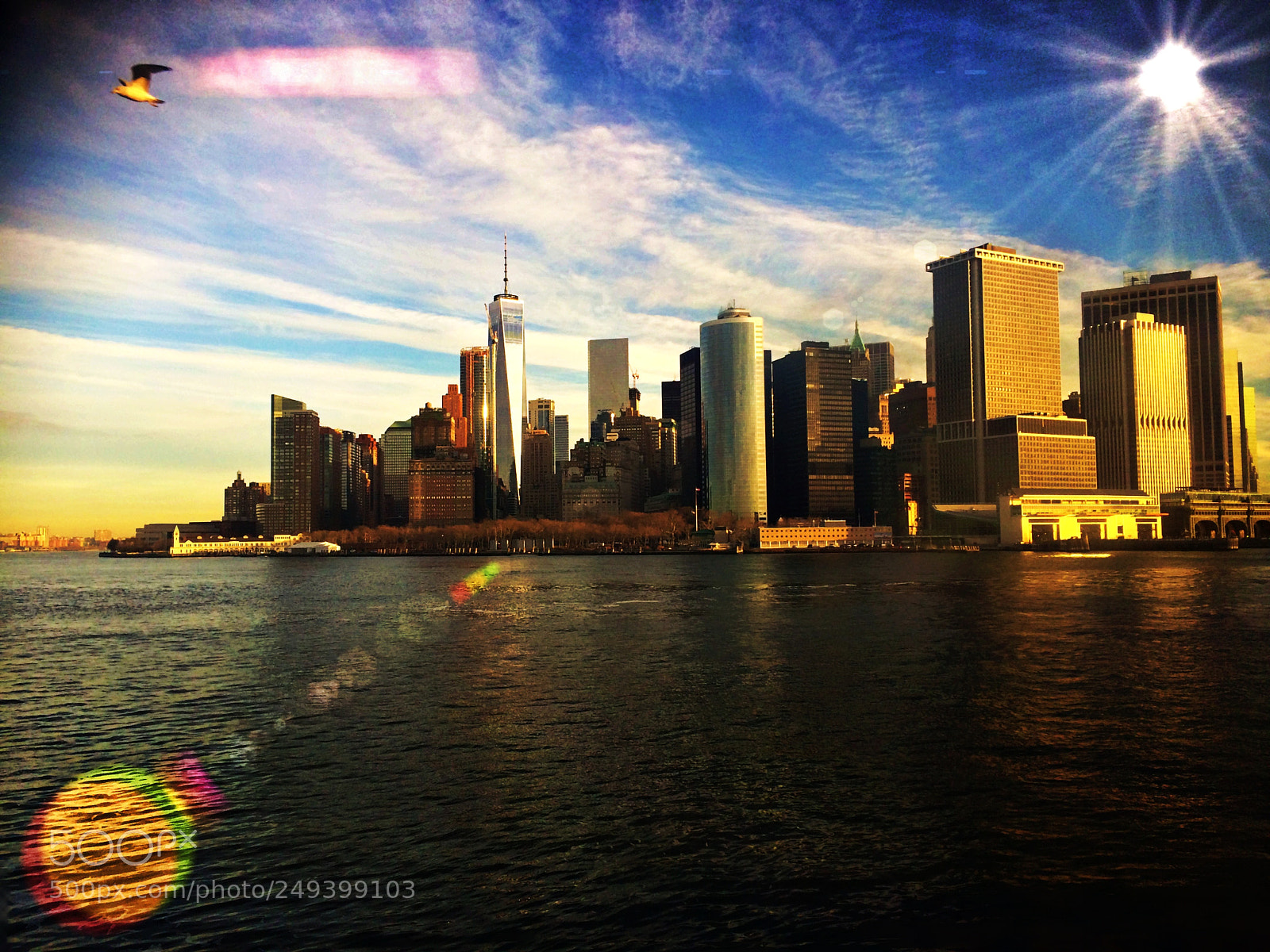 Apple iPhone 5s sample photo. Manhattan skyline photography