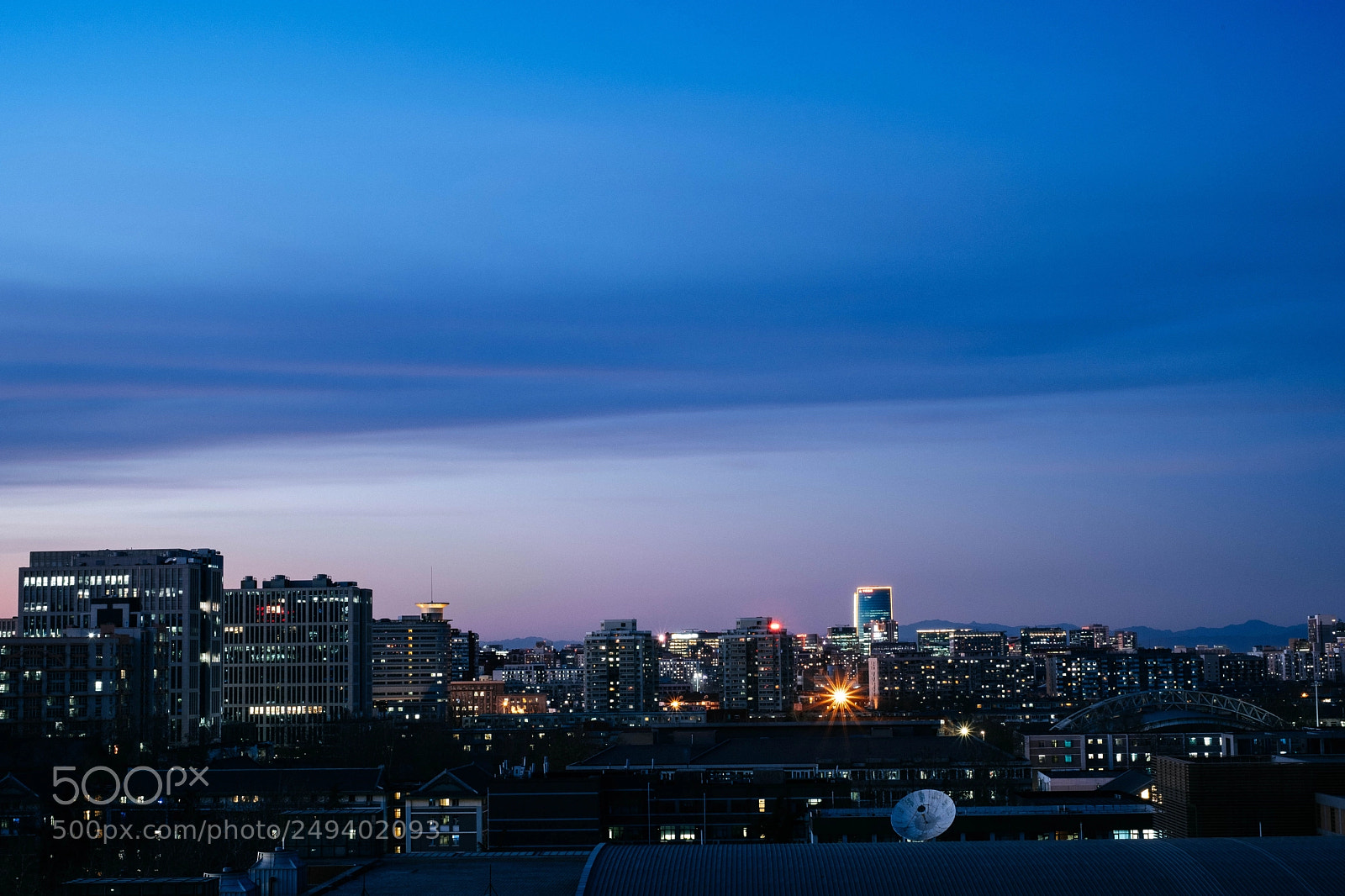 Fujifilm X-Pro2 sample photo. The night buildings beijing photography
