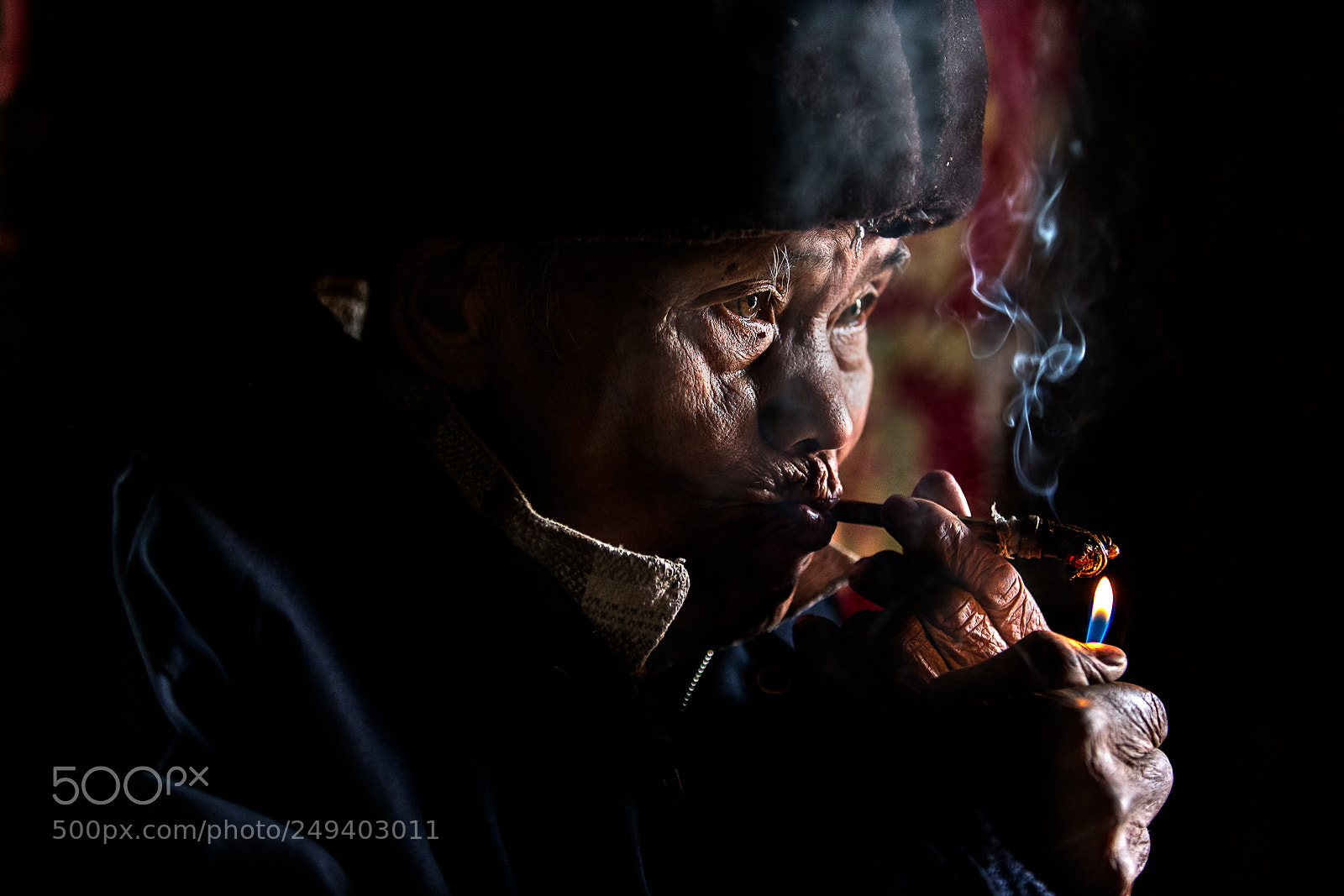 Canon EOS-1D X sample photo. Il fumatore photography