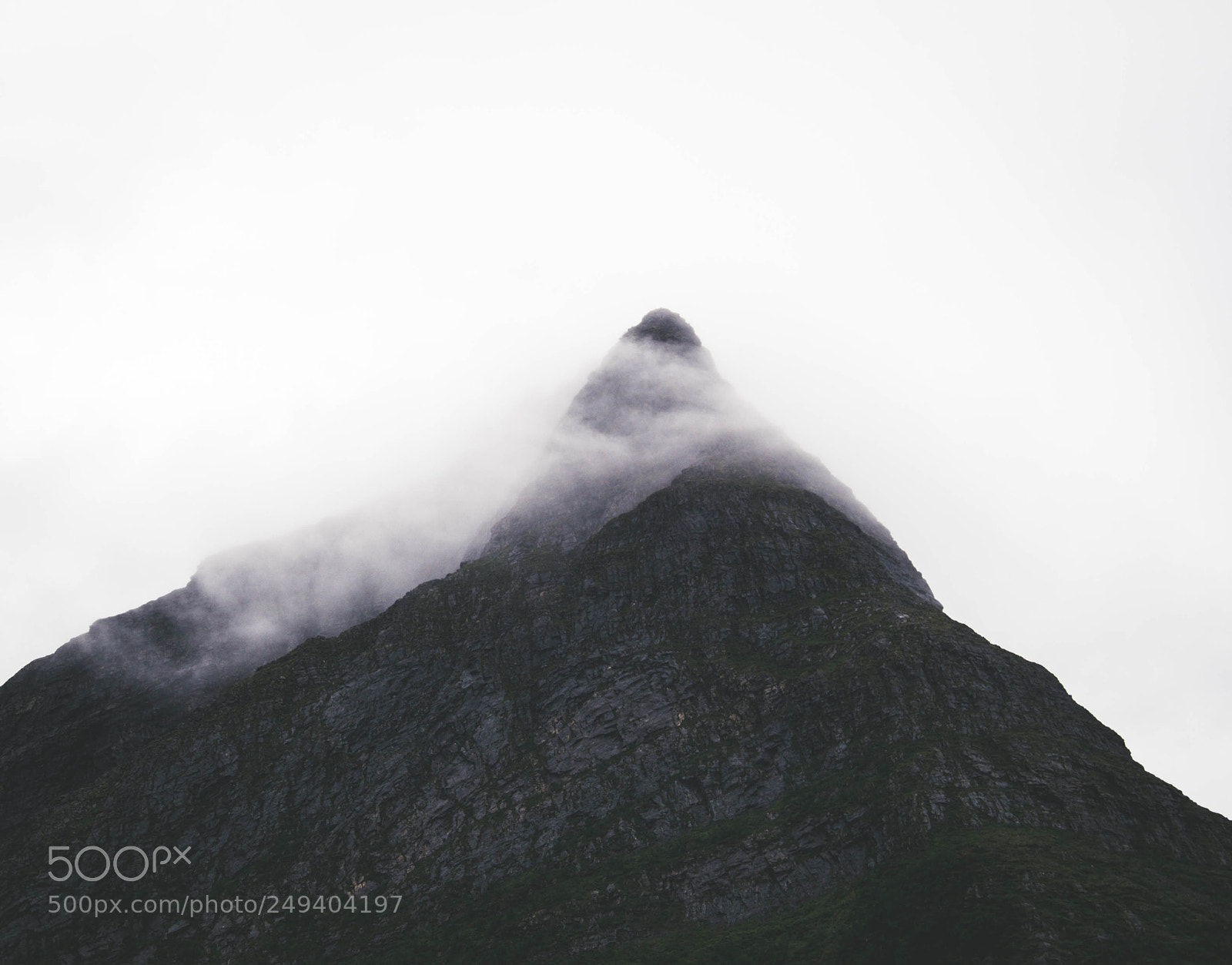 Nikon D7100 sample photo. Foggy mountain photography