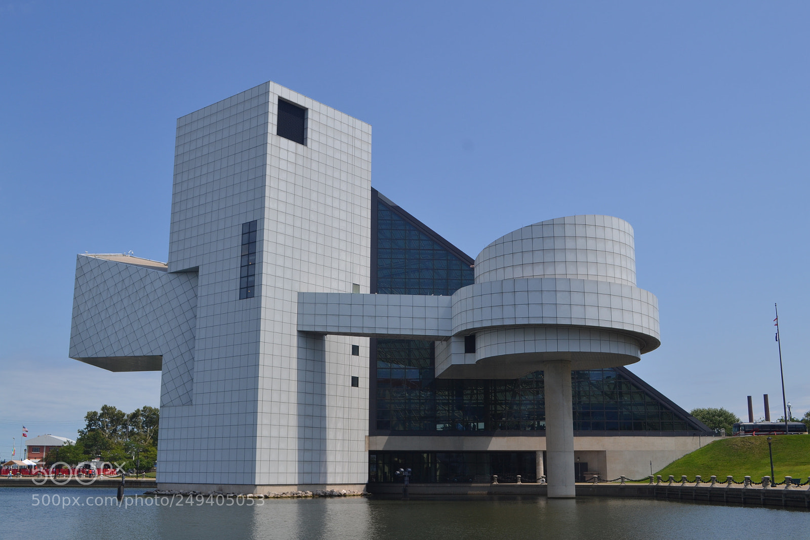 Nikon D3100 sample photo. Rock and roll hall photography