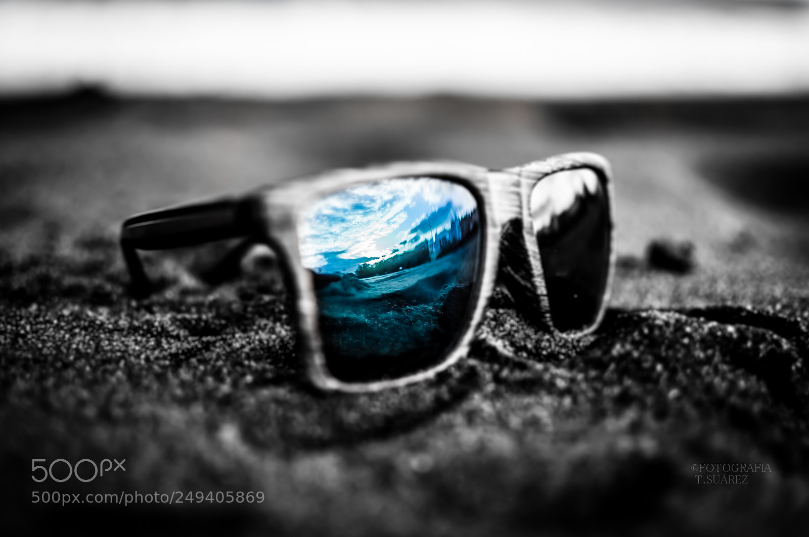 Nikon D90 sample photo. Paisaje en gafas photography