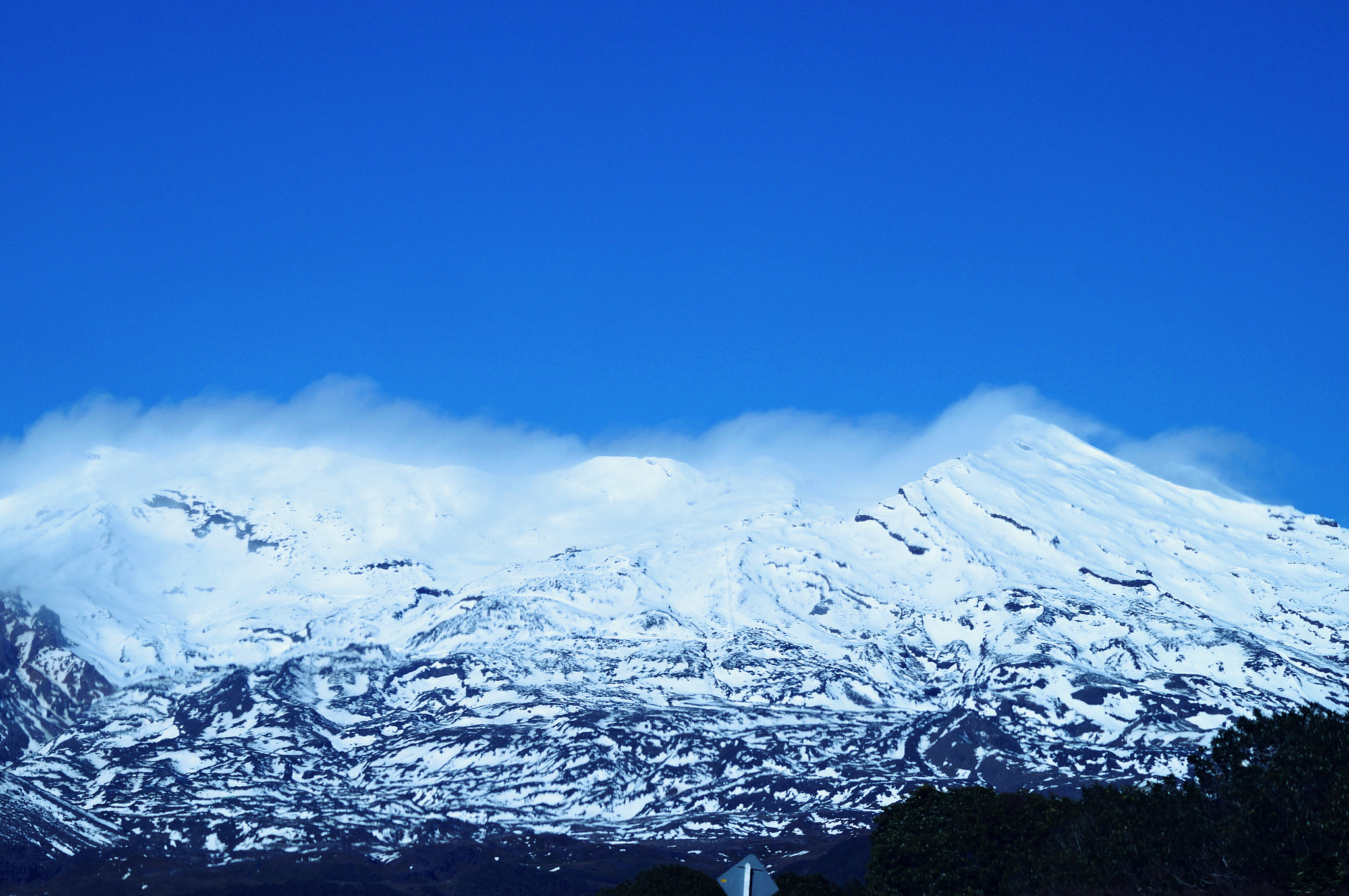 Sony DT 55-200mm F4-5.6 SAM sample photo. Mount ruapehu photography