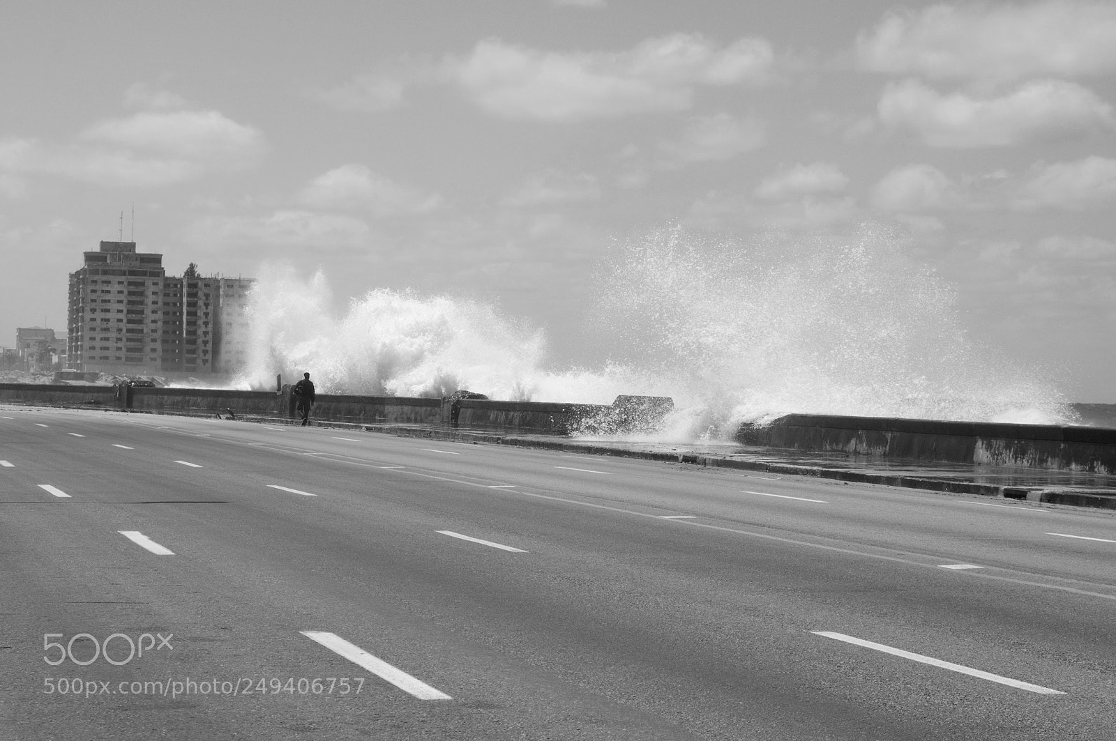 Nikon D90 sample photo. Malecón habanero photography