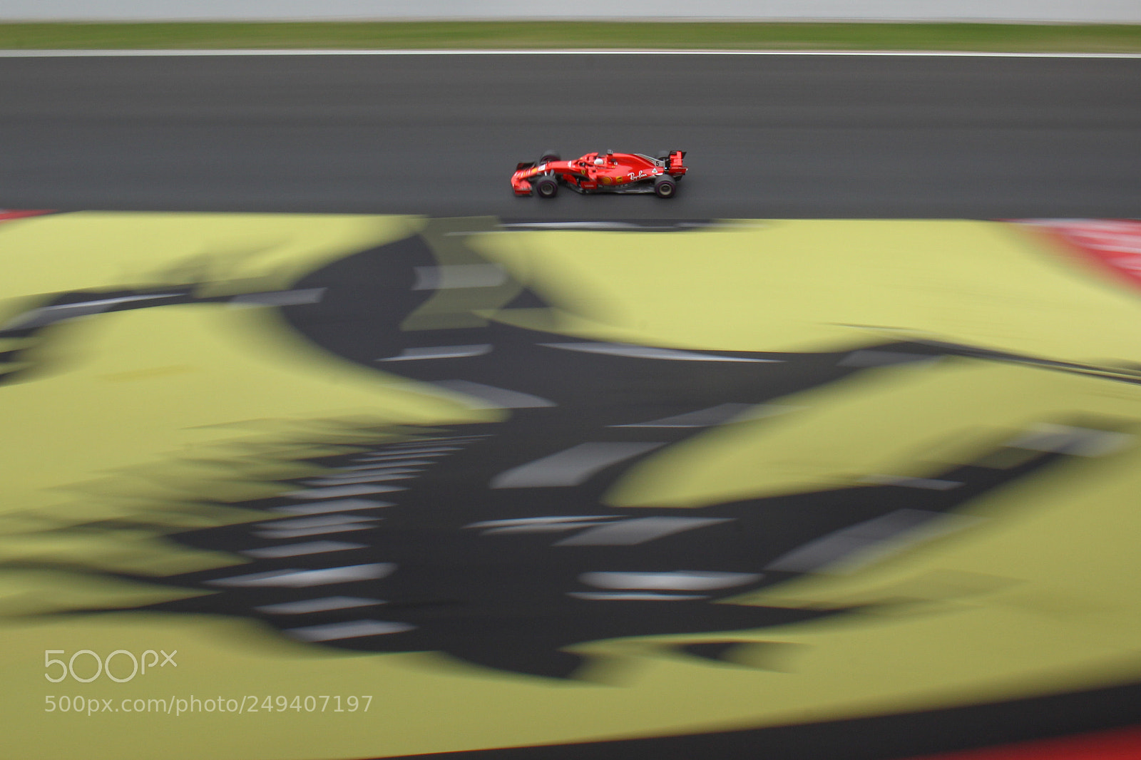 Canon EOS 60D sample photo. Sebastian vettel (ferrari) photography