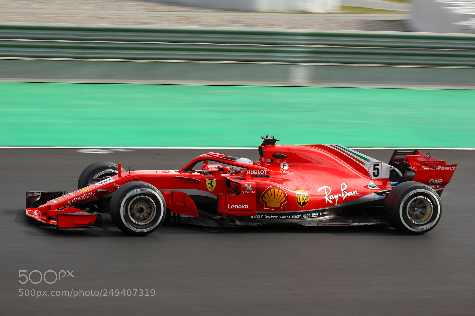 Canon EOS 60D sample photo. Sebastian vettel (ferrari) photography