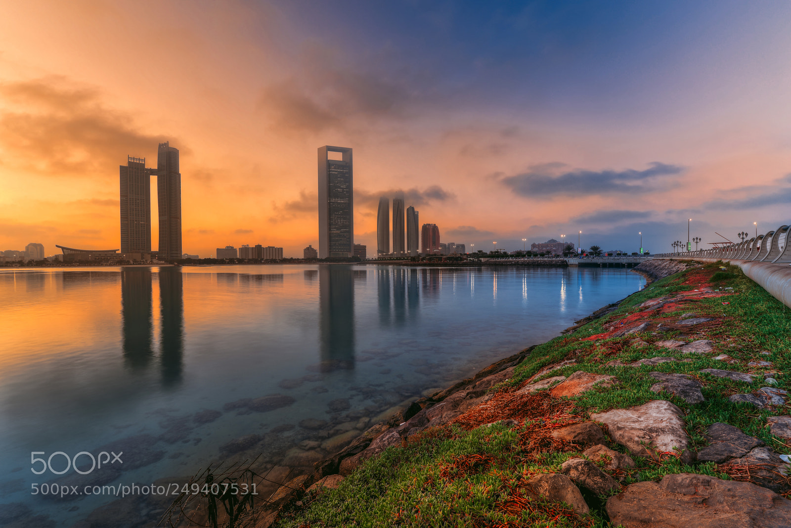 Nikon D610 sample photo. Abu dhabi cityscape photography