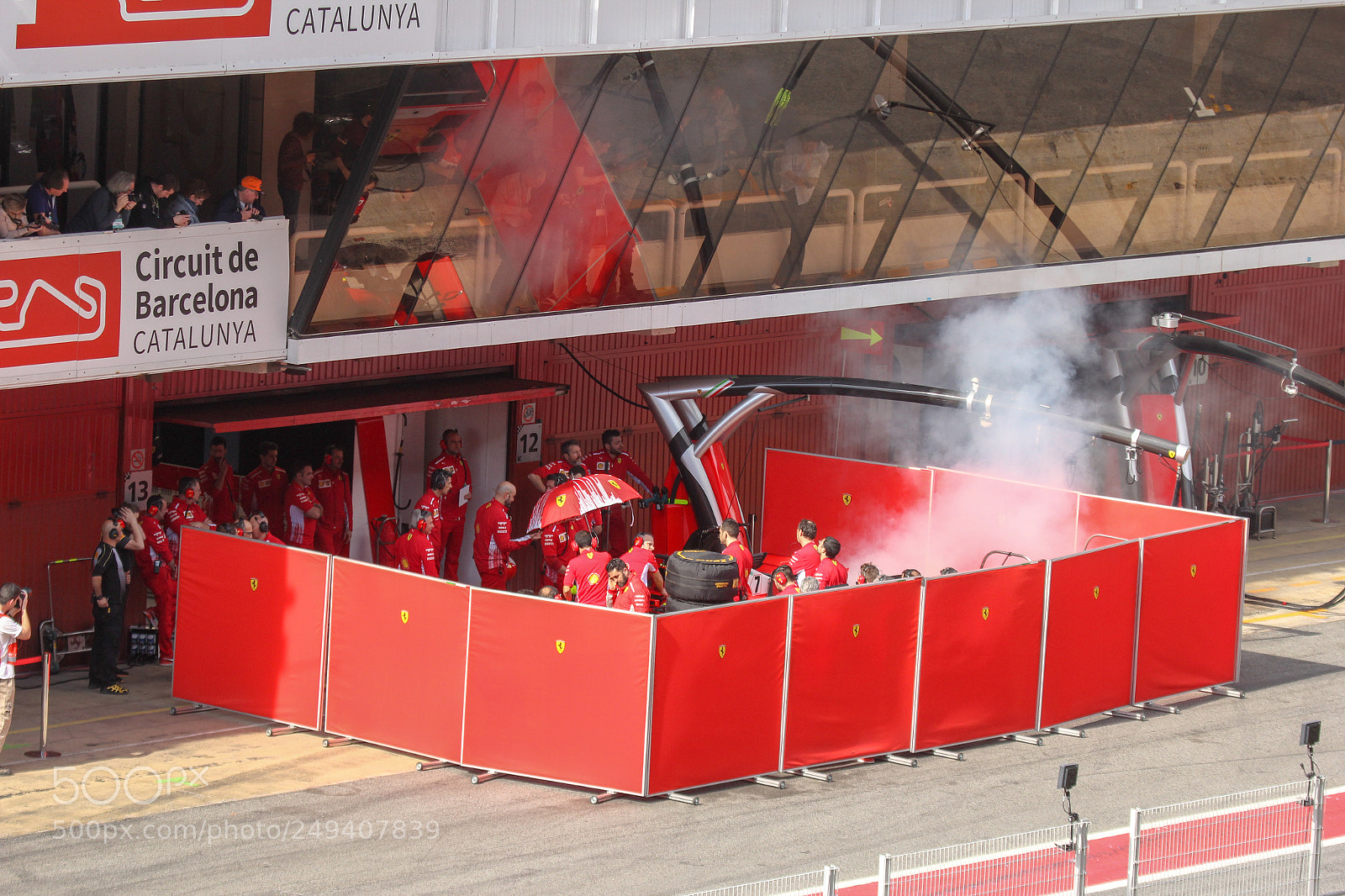 Canon EOS 60D sample photo. Ferrari smoke photography