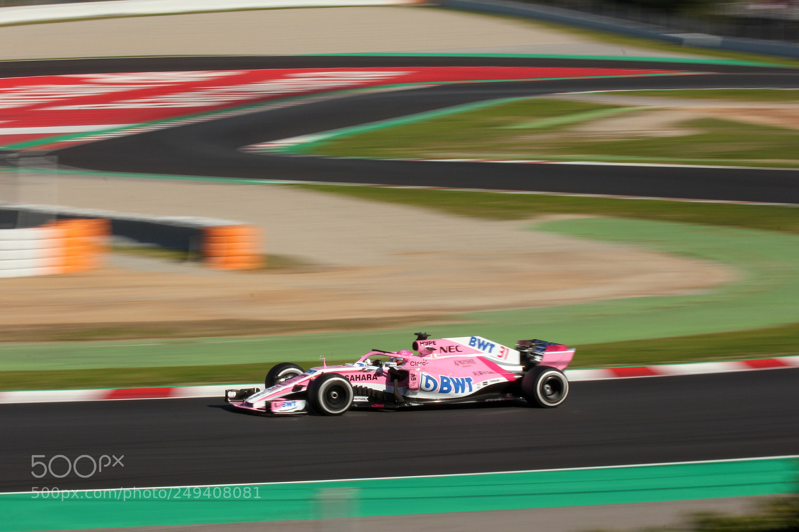 Canon EOS 60D sample photo. Esteban ocon (force india) photography
