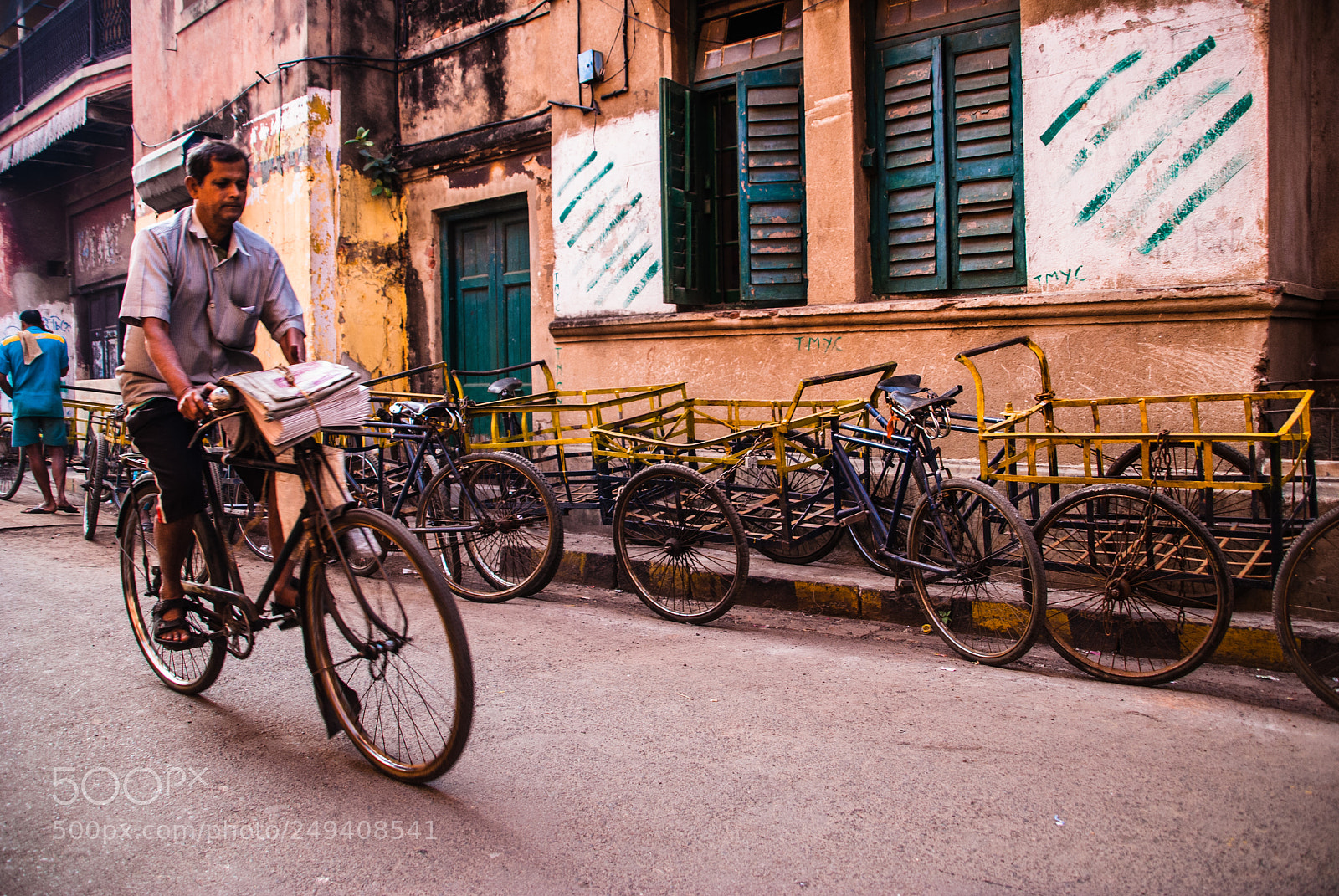 Nikon D60 sample photo. Kolkata street # 3 photography