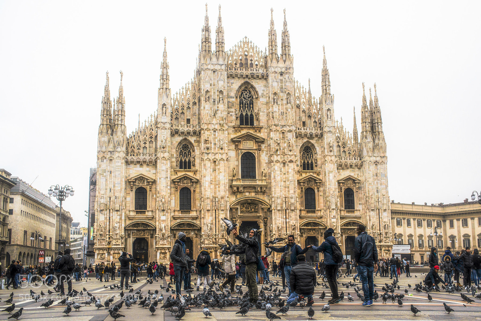 Nikon D800 sample photo. The "duomo" in milan photography