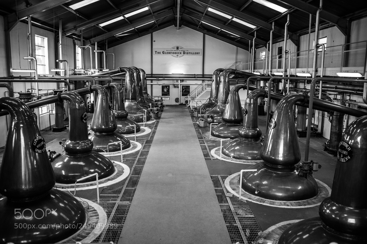 Nikon D700 sample photo. Glenfiddich distillery photography