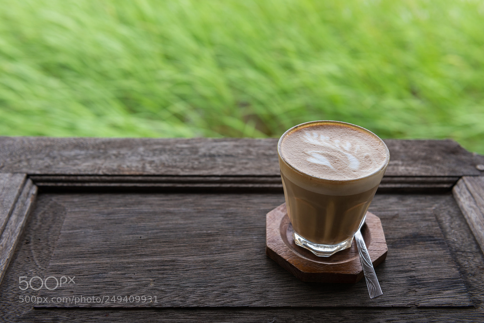 Nikon D810 sample photo. Latte art coffee photography