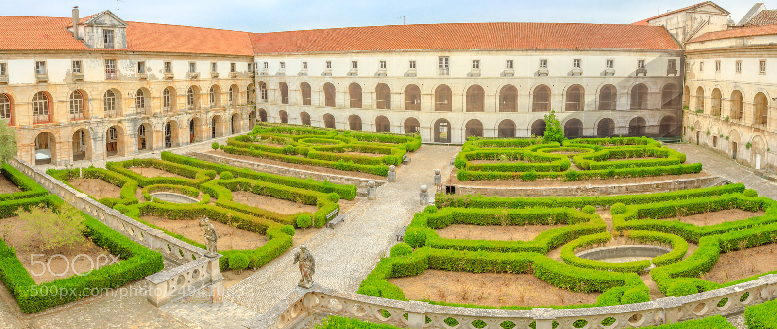 Canon EOS 5D Mark IV sample photo. Alcobaca monastery panorama photography