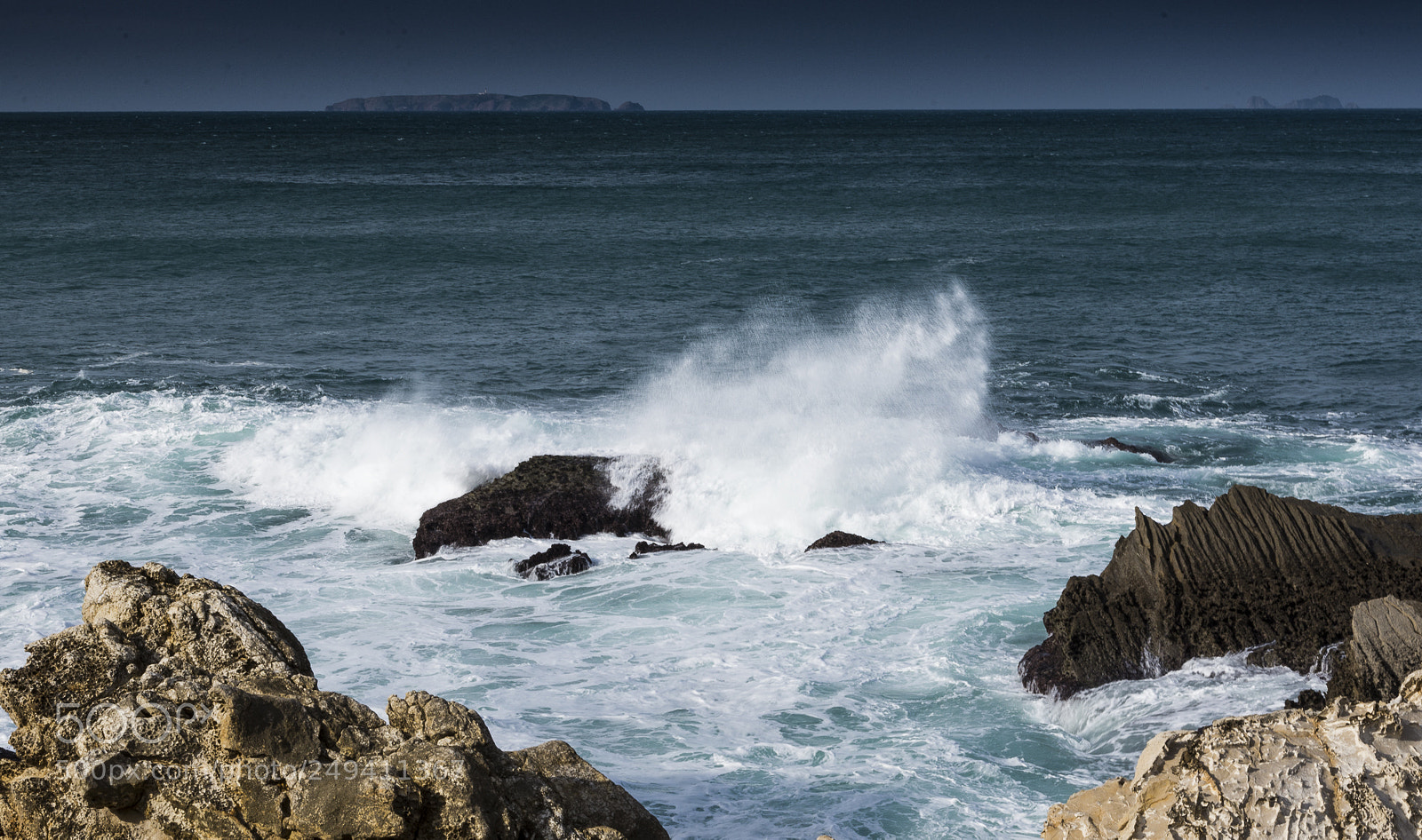 Nikon D610 sample photo. Rough sea photography