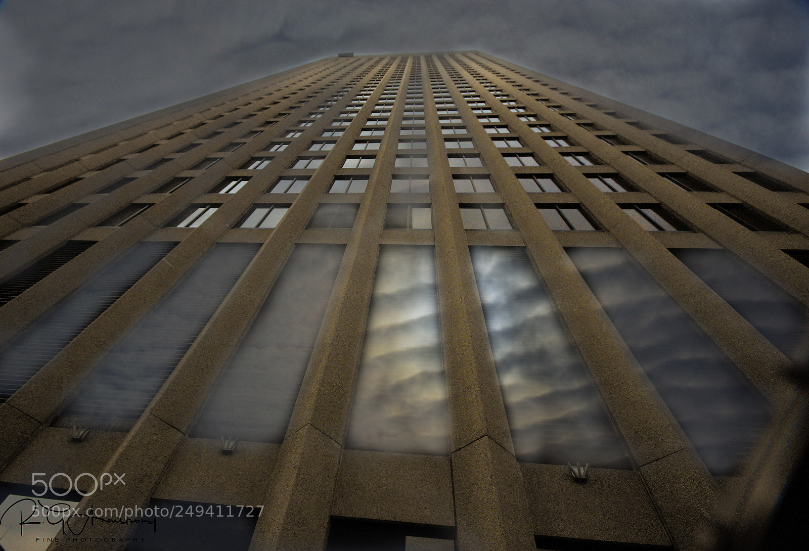 Pentax K200D sample photo. Skyscraper of the clouds photography