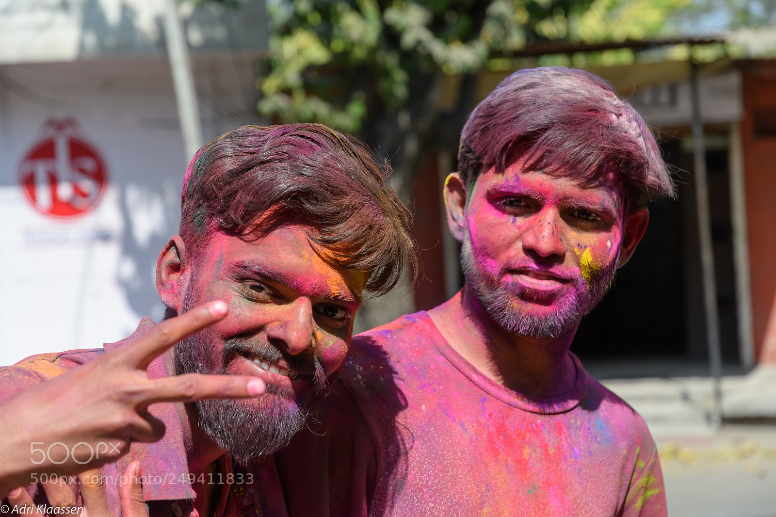 Nikon D500 sample photo. Holi festival india photography