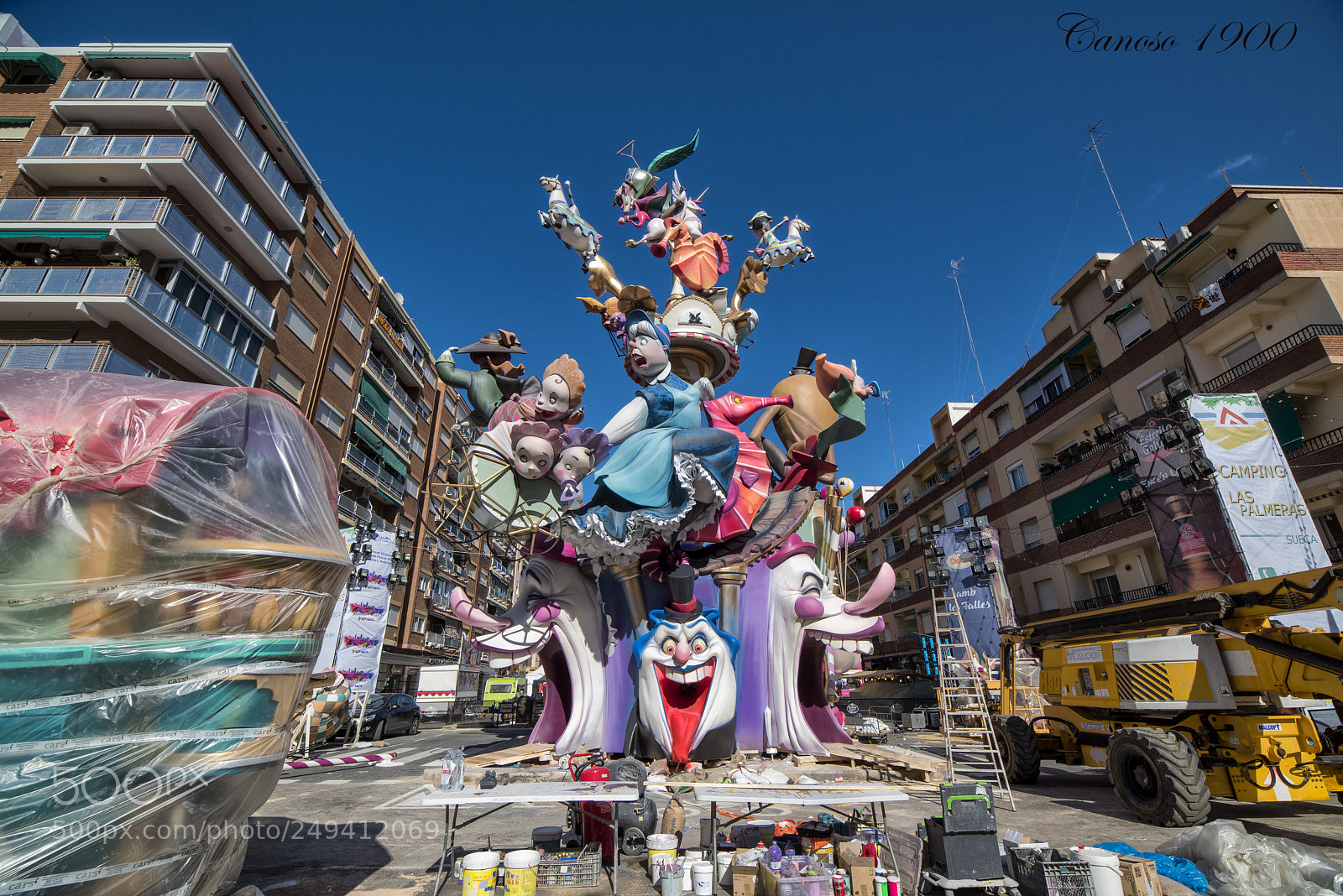 Nikon D810 sample photo. Fallas 2018 photography