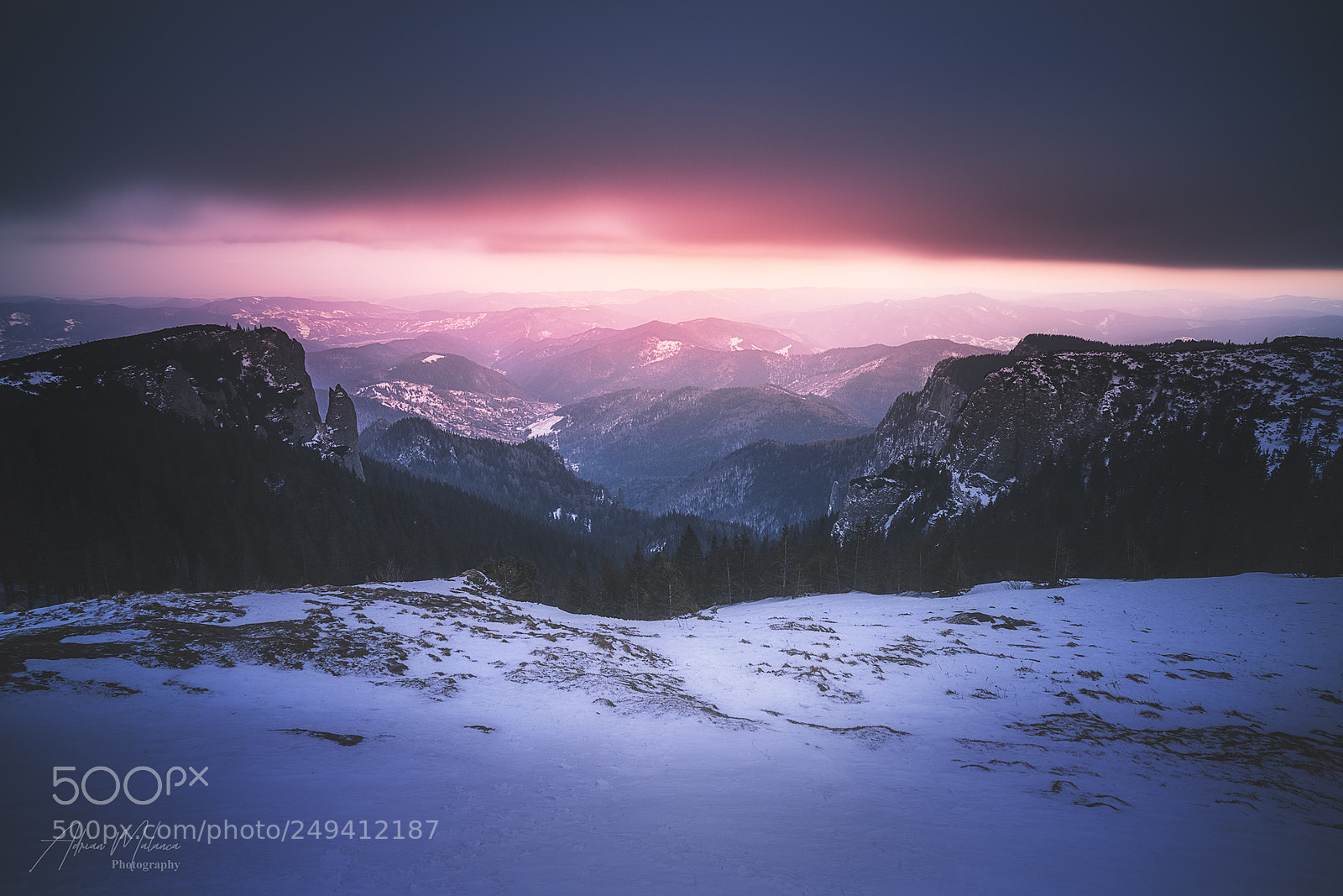 Sony a7R II sample photo. Mountains on fire photography