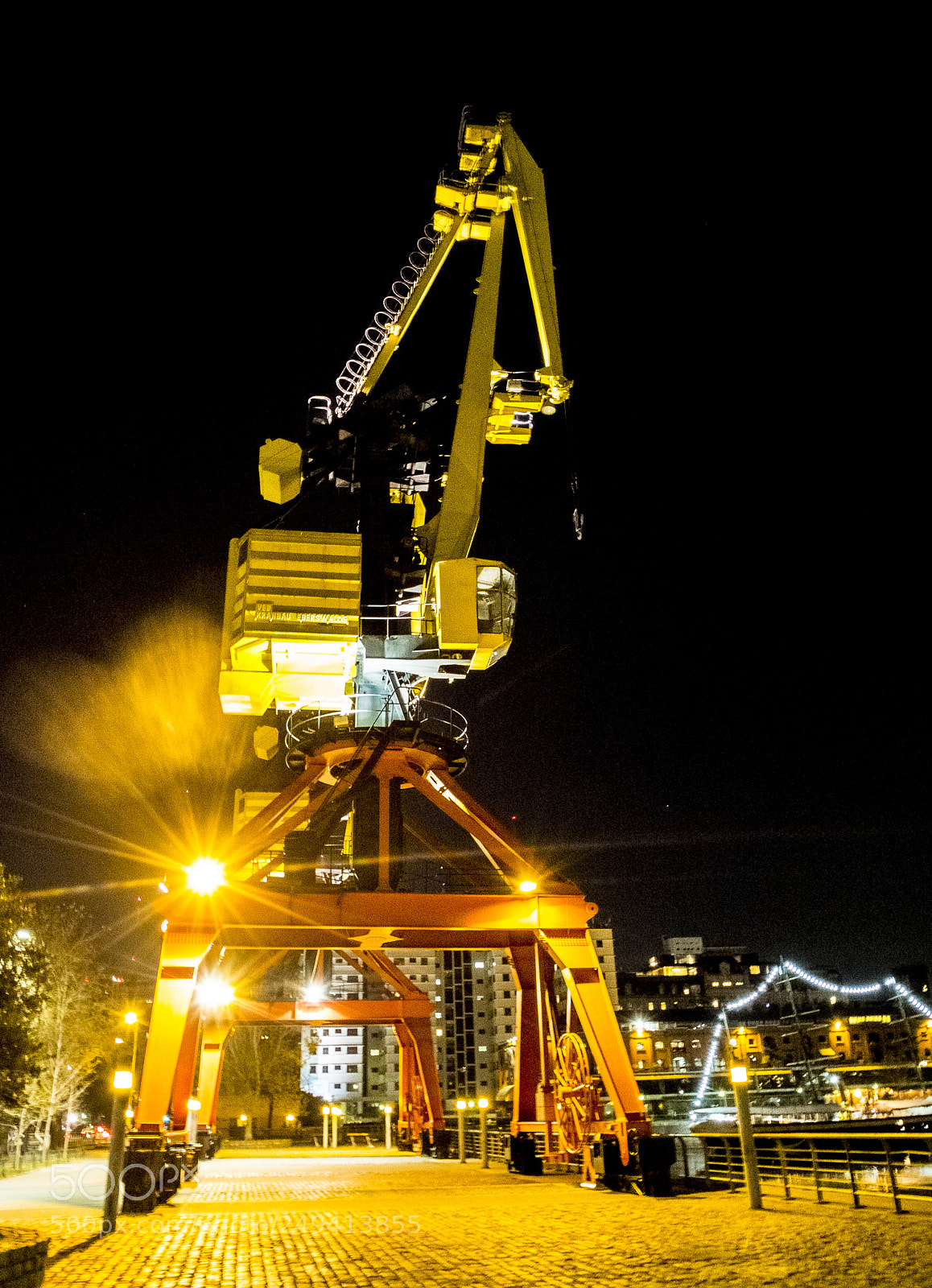 Fujifilm X10 sample photo. A crane photography