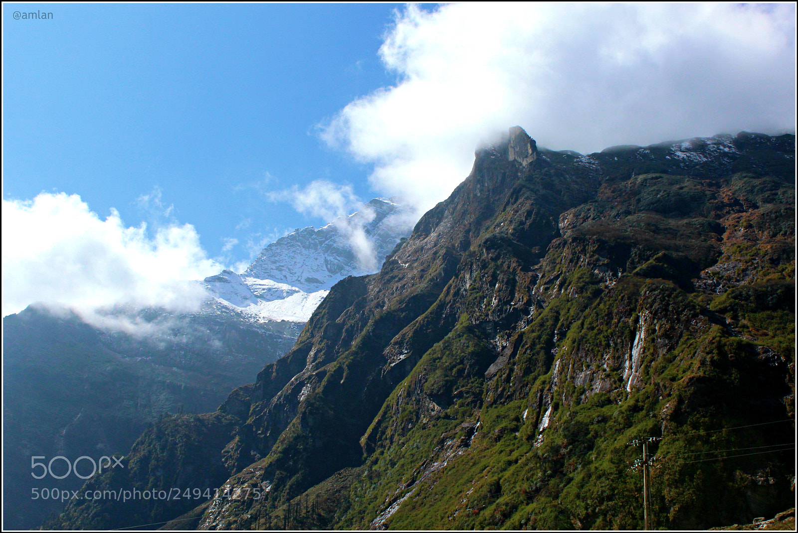 Canon EOS 1200D (EOS Rebel T5 / EOS Kiss X70 / EOS Hi) sample photo. Daunting himalayas photography