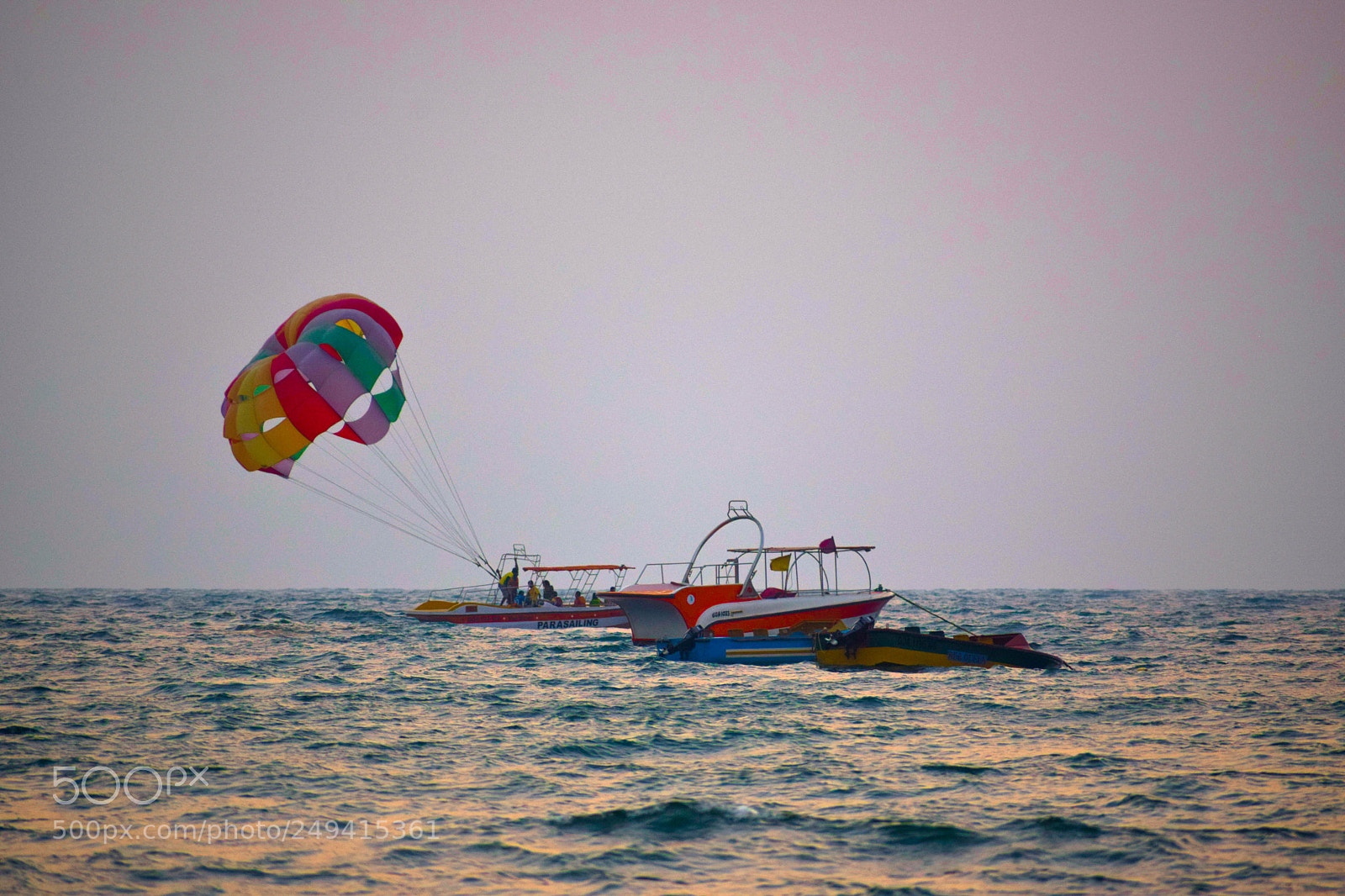 Nikon D5300 sample photo. Parasailing photography