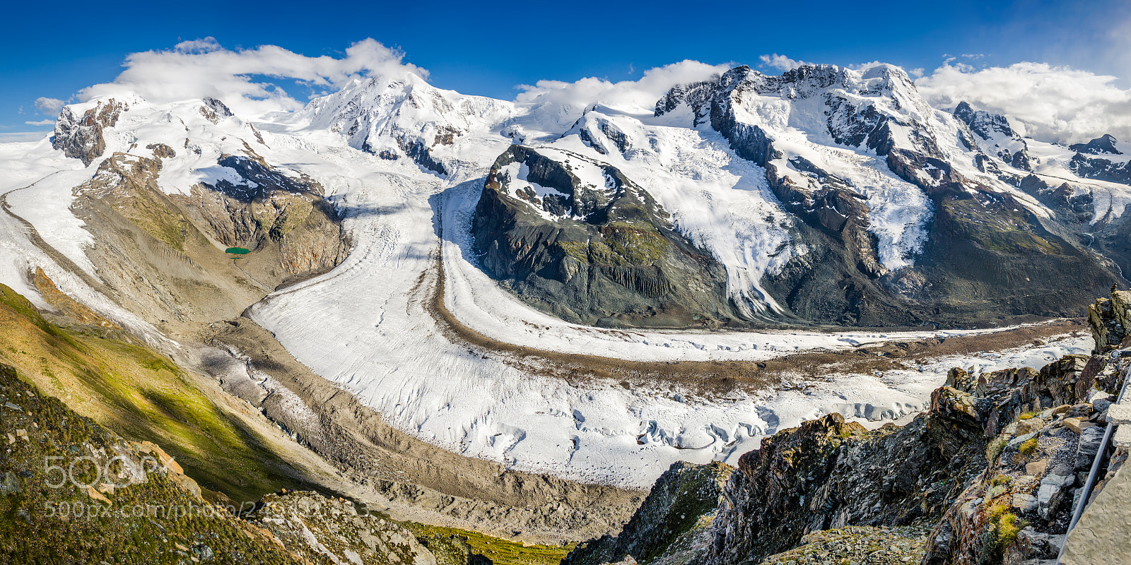 Nikon D7000 sample photo. Gorner glacier photography