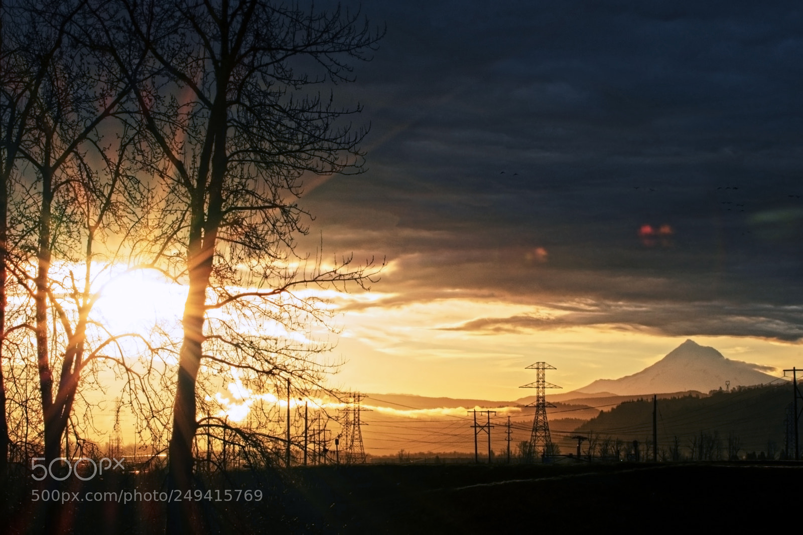 Nikon D7200 sample photo. Sun burst mt. hood photography