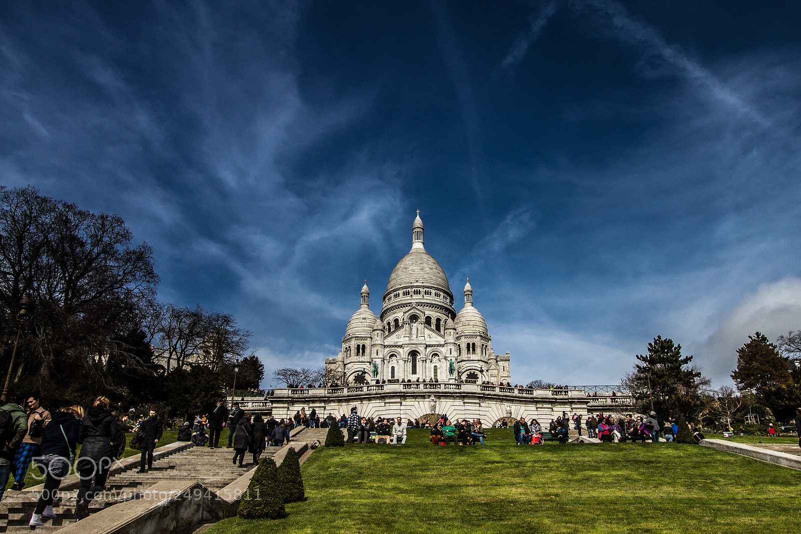 Canon EOS 7D sample photo. Basilica sacre couer in photography
