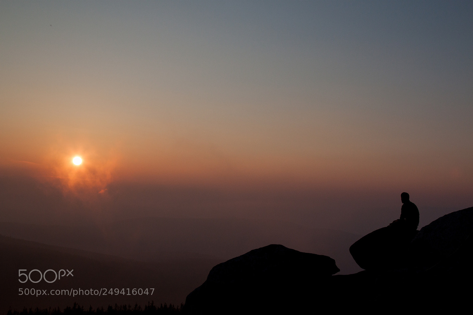 Canon EOS 500D (EOS Rebel T1i / EOS Kiss X3) sample photo. Sunset szrenica photography