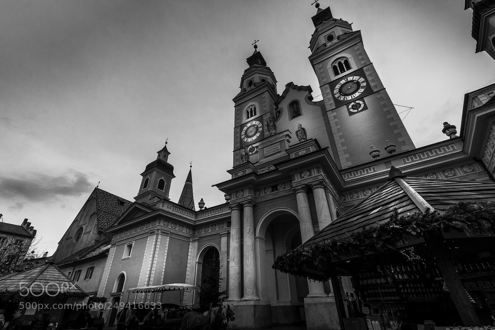 Canon EOS 40D sample photo. Bressanone s church photography