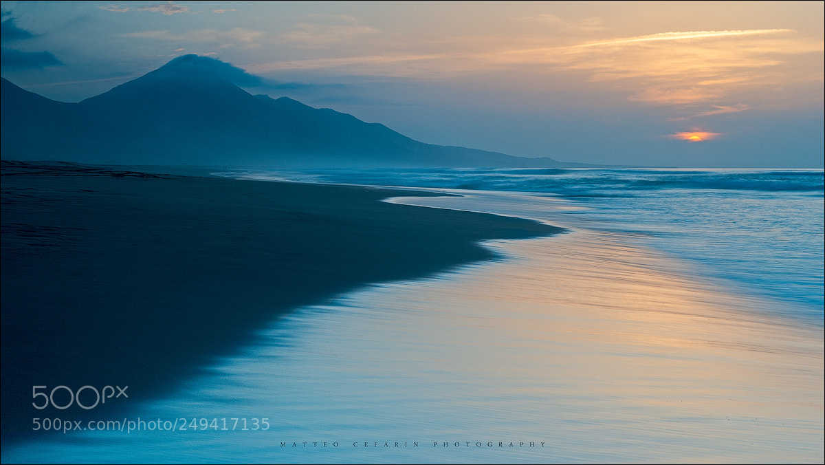 Nikon D800 sample photo. Sunset in cofete beach photography