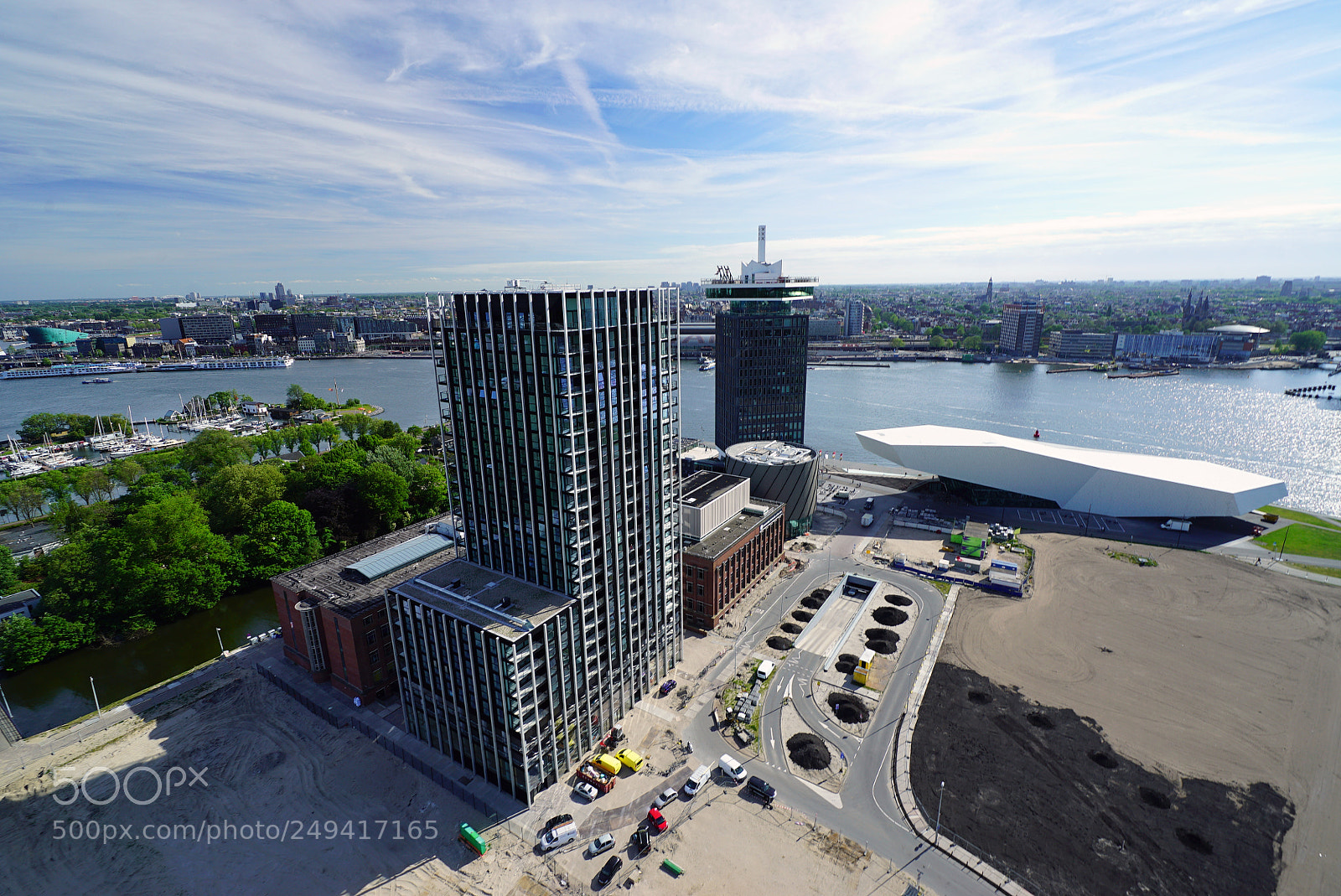 Sony a7S II sample photo. Toren rechts ams nl photography