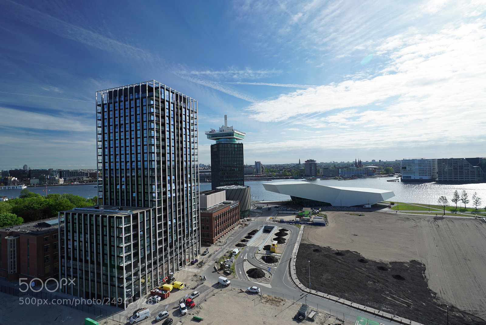 Sony a7S II sample photo. Toren rechts ams nl photography