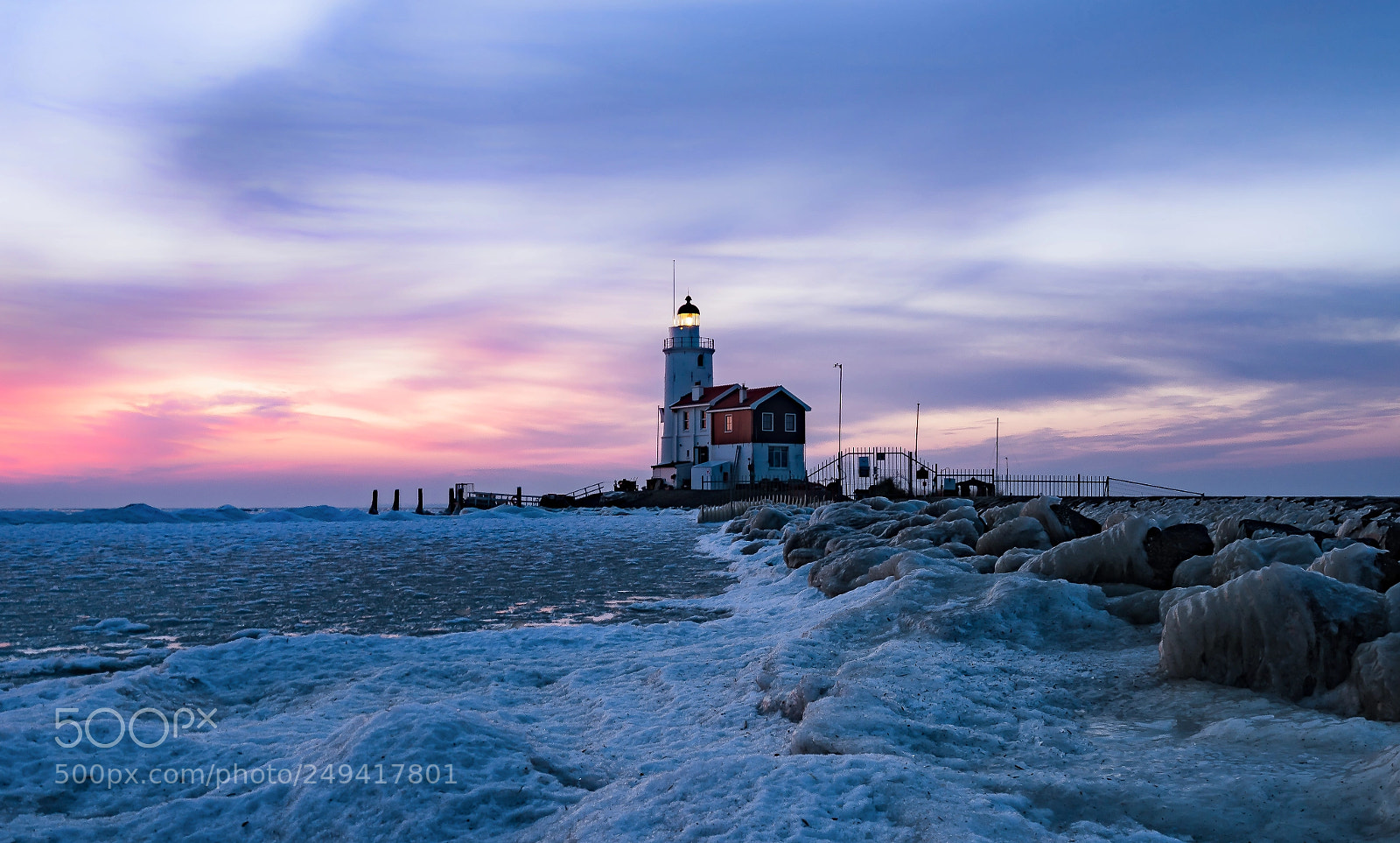 Sony a7 II sample photo. Winter lighthouse photography