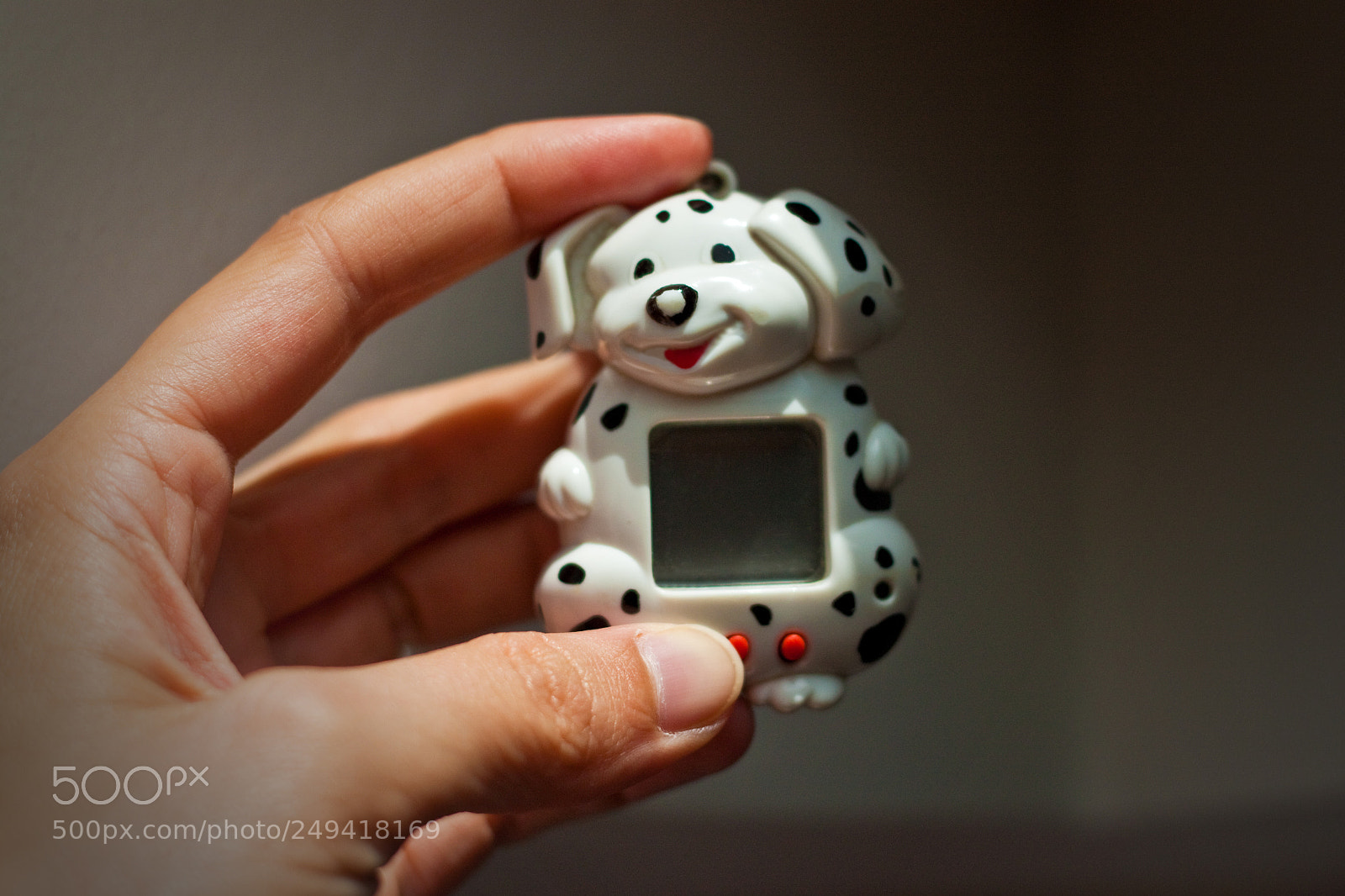 Canon EOS 500D (EOS Rebel T1i / EOS Kiss X3) sample photo. Hand holding a tamagotchi photography