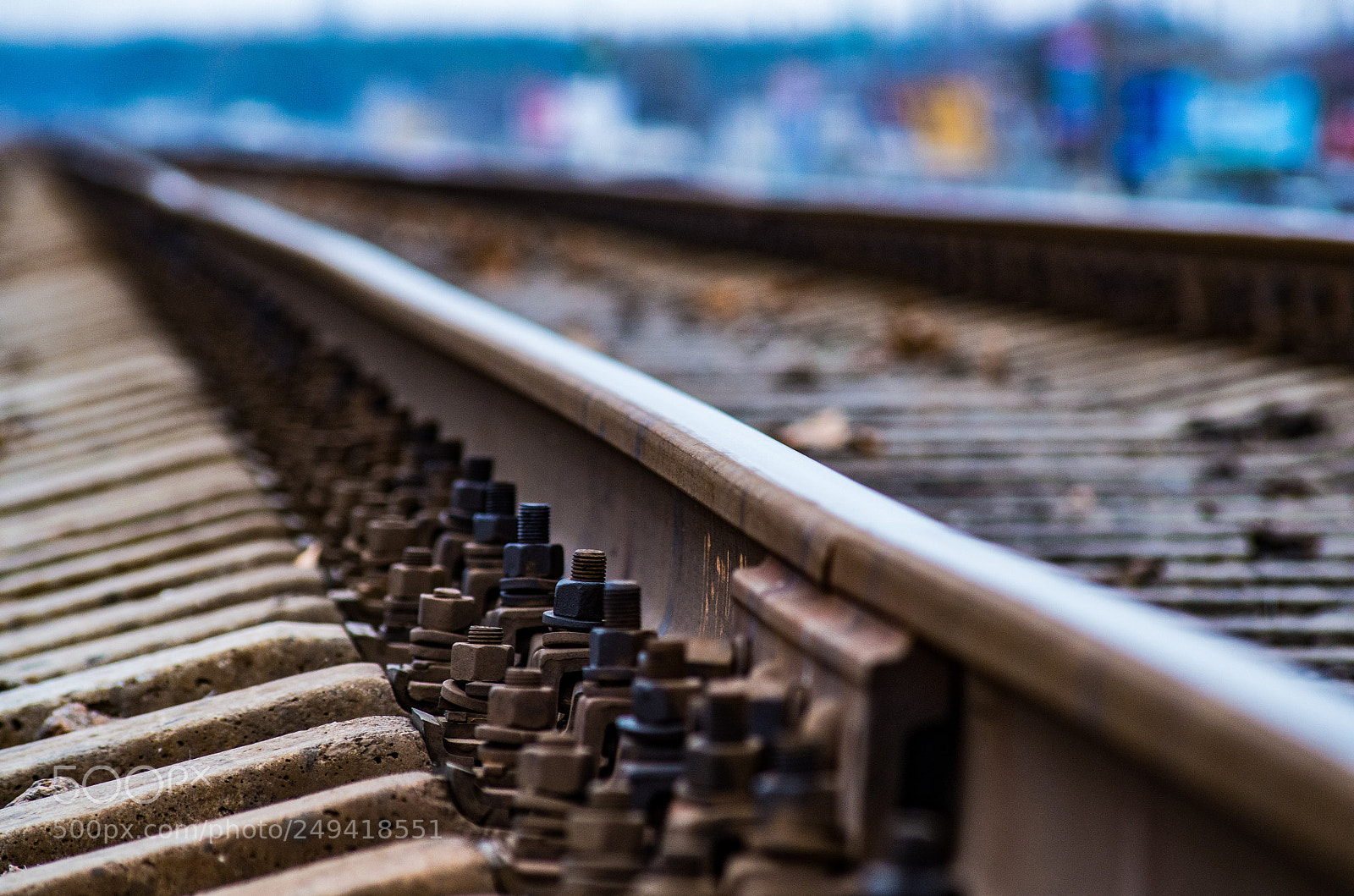 Pentax K-30 sample photo. Railway photography