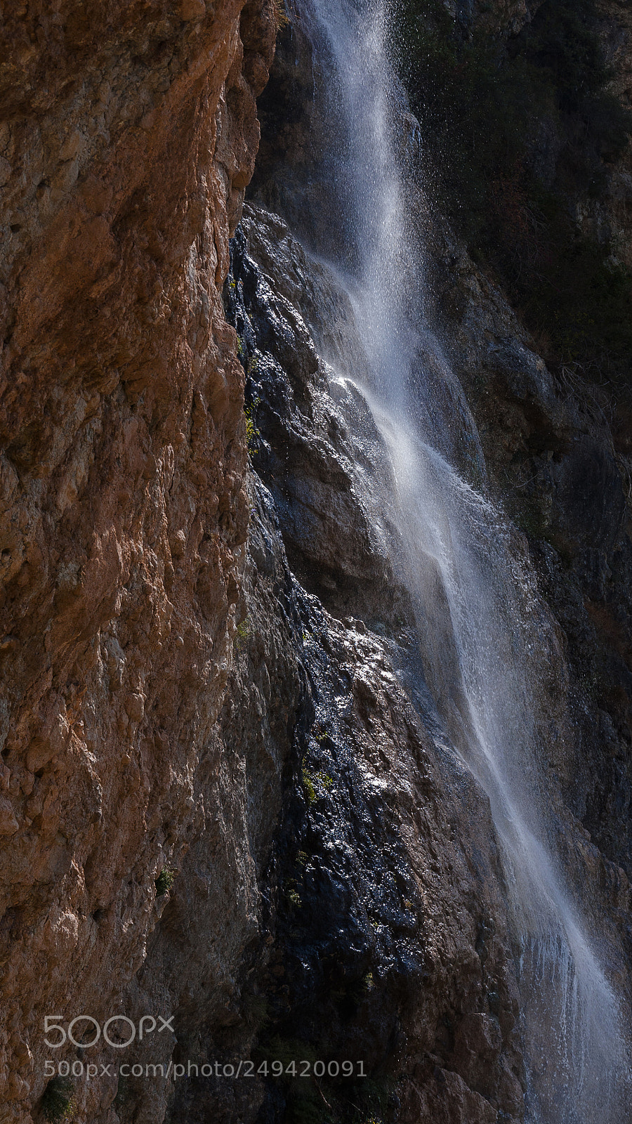 Nikon D90 sample photo. Afurja waterfall photography