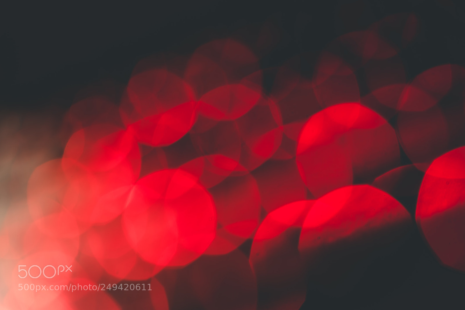 Sony a7 II sample photo. Red reflections of light photography