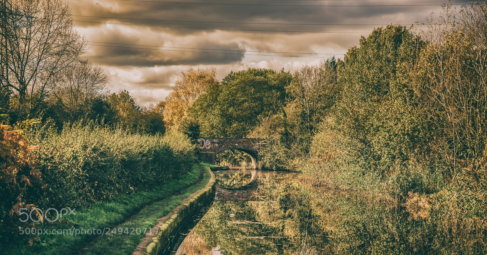 Pentax K-1 sample photo. Along the canal photography