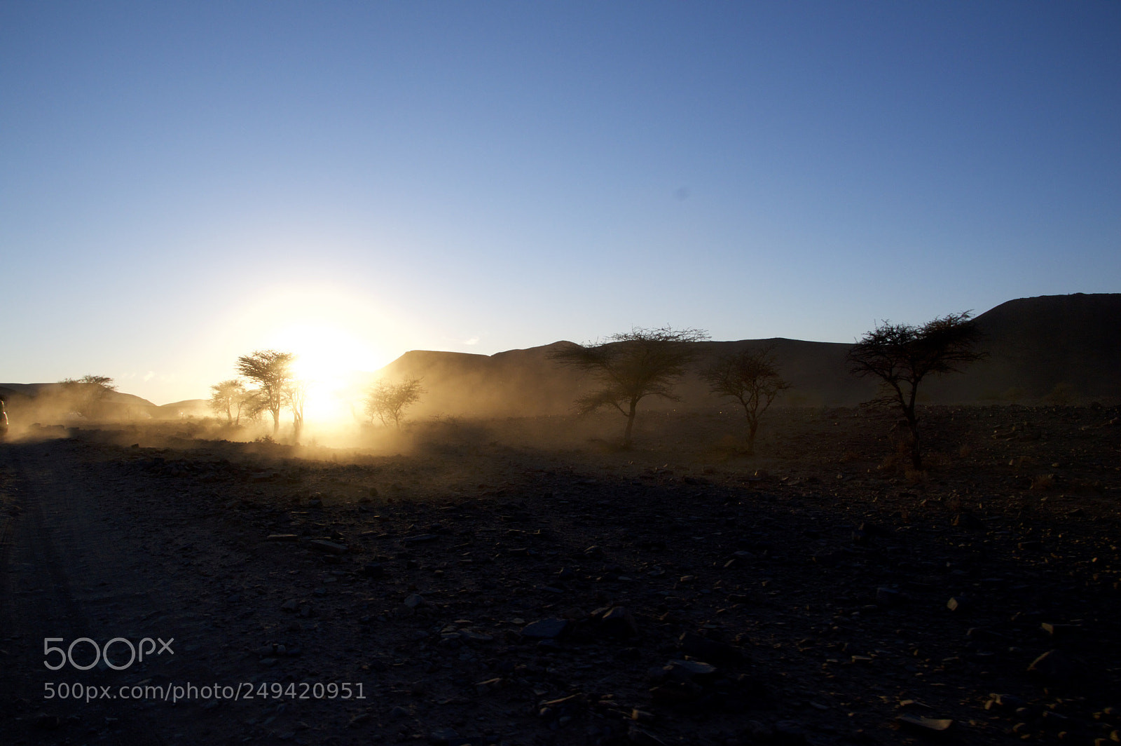 Nikon D3200 sample photo. Dusty sunset  photography