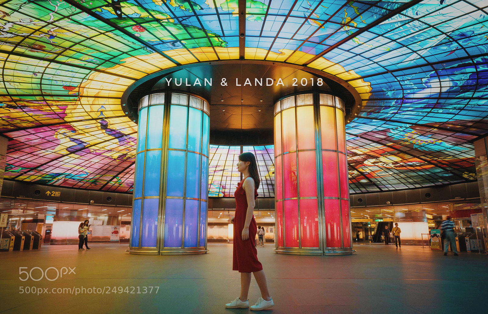 Sony a7R II sample photo. Formosa boulevard station photography