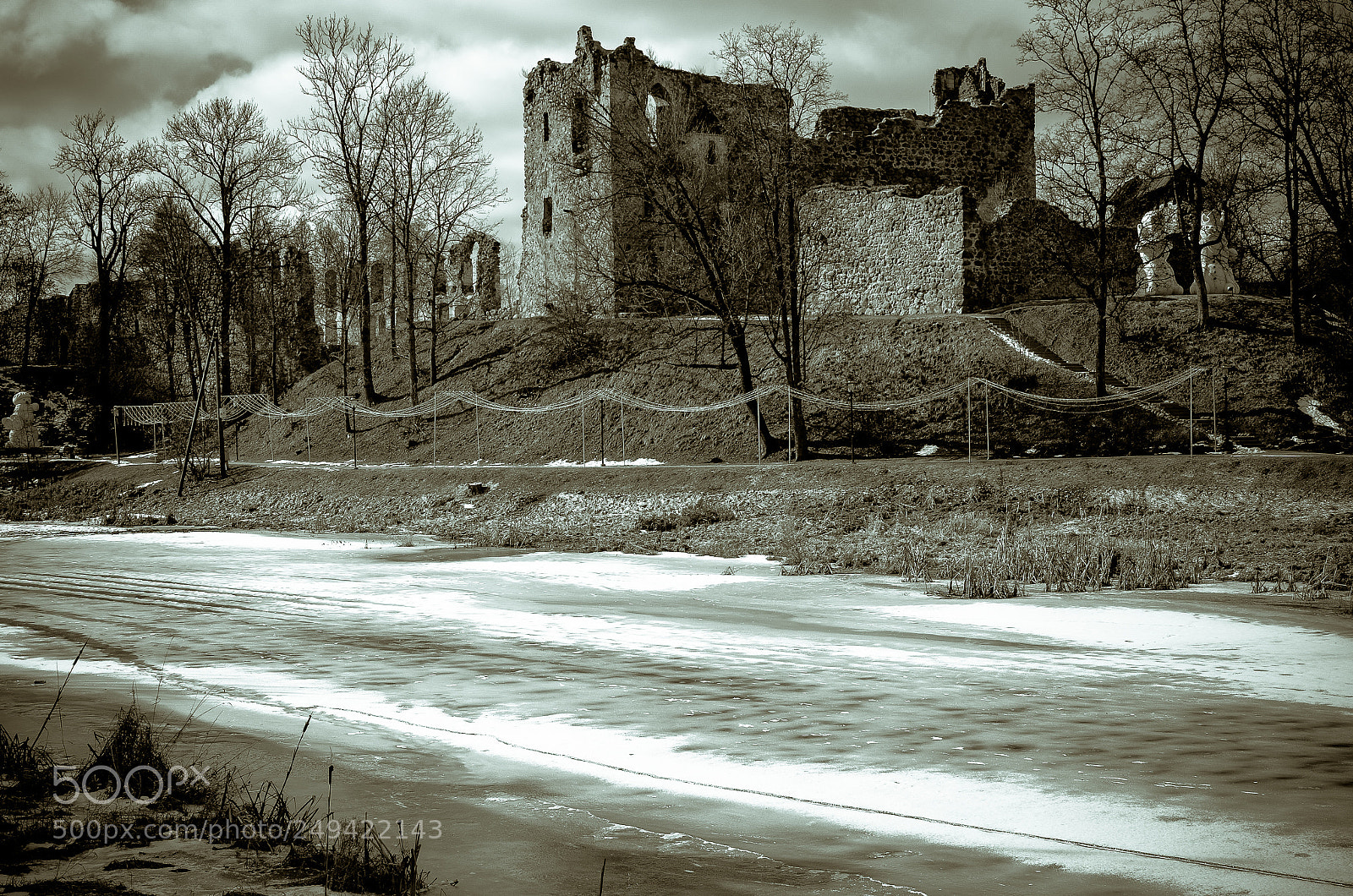 Nikon D5100 sample photo. Dobele castle photography